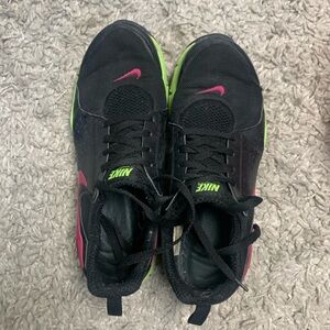 🍀4 for $25🍀 Nike Women's Sneakers - Black and Pink